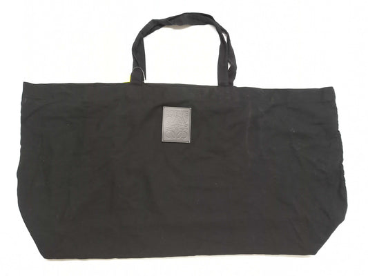 LOEWE Anagram Canvas Tote Black Tote Bag