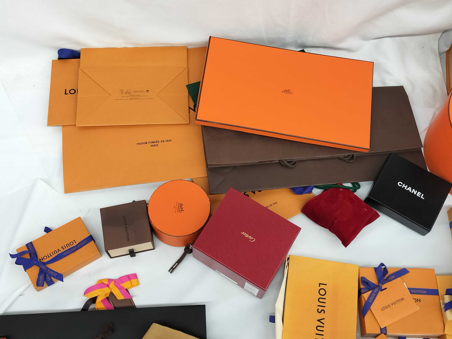 Hermes * Louis Vuitton * Chanel etc. Box Set Brand Empty Box Bundle Brand Empty Box Bundle