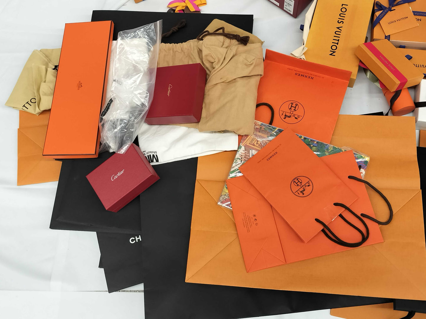 Hermes * Louis Vuitton * Chanel etc. Box Set Brand Empty Box Bundle Brand Empty Box Bundle