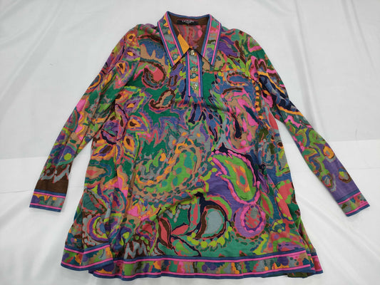 LEONARD Dress with Gold Buttons