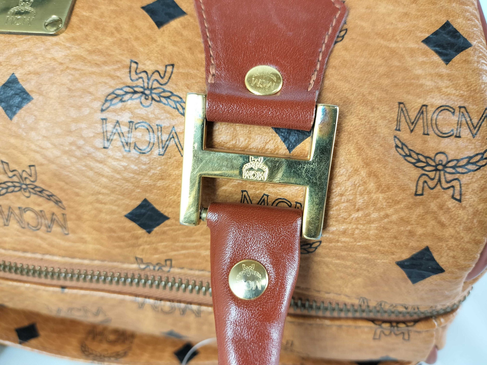 MCM 2-way Boston handbag