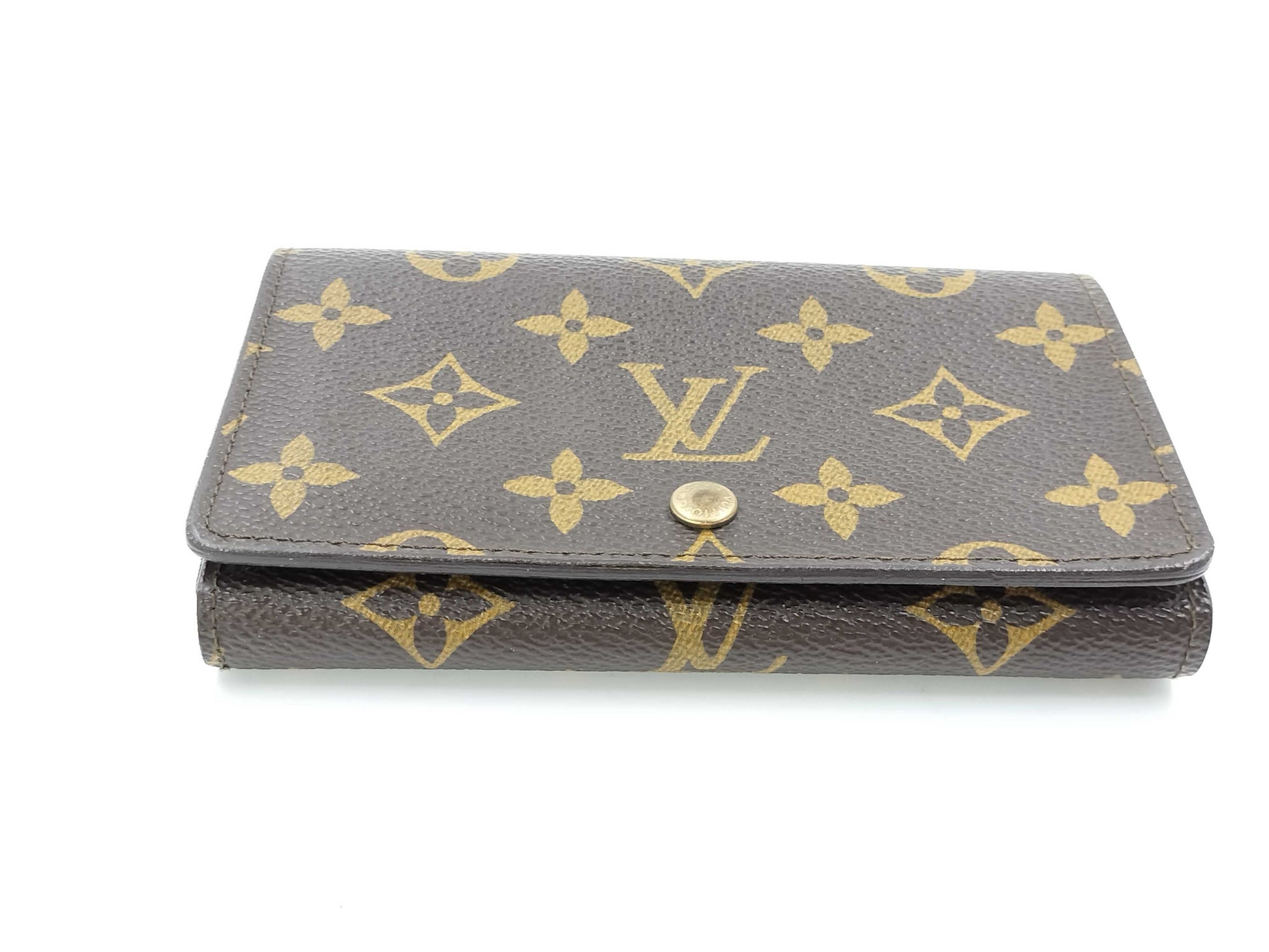LOUIS VUITTON Monogram Porte Monnaie Tresor M61730 Wallet