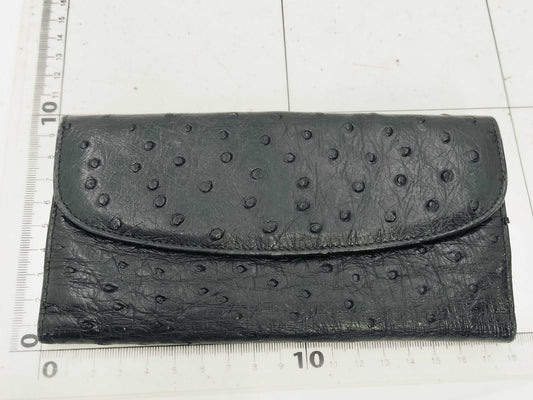 GUCCI Ostrich Long Wallet
