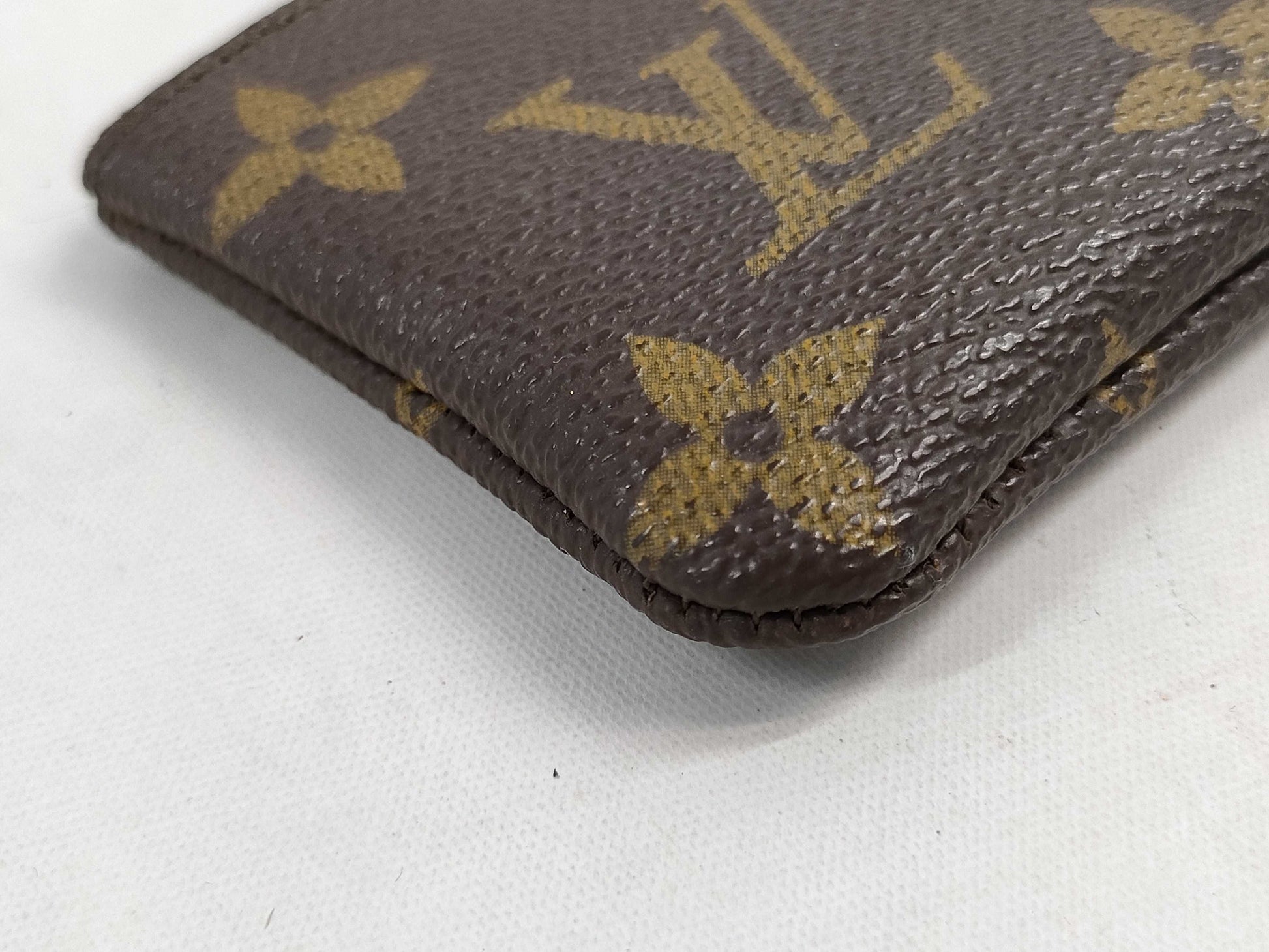 LOUIS VUITTON Monogram M62650 Pochette Cle Coin Case