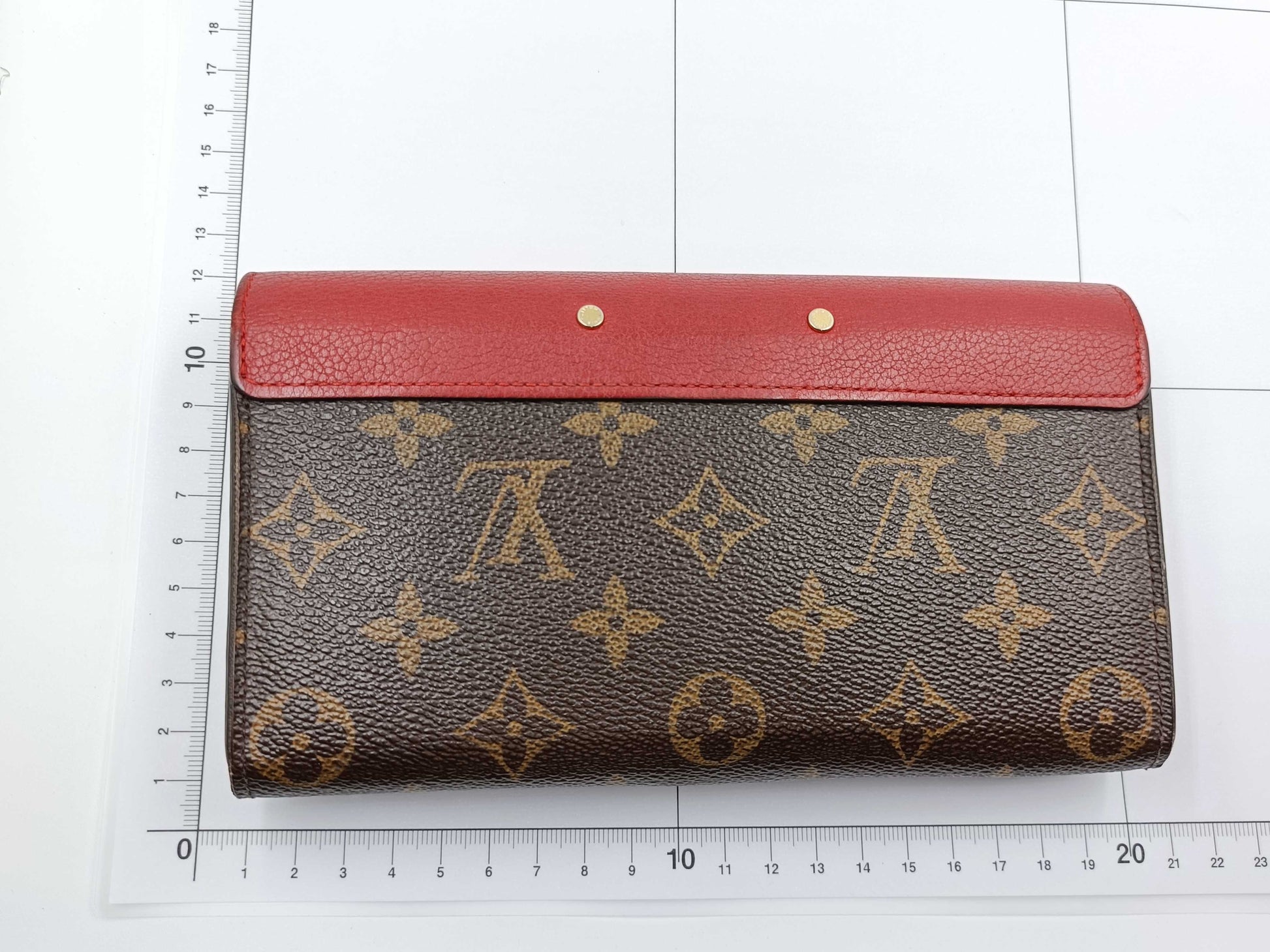 LOUIS VUITTON Monogram M58414 Portefeuille Pallas Wallet