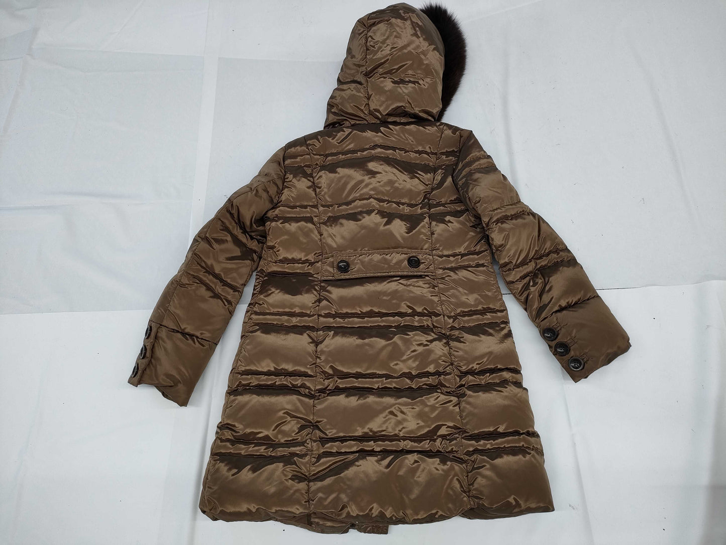 MaxMara down coat with fur