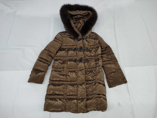 MaxMara down coat with fur