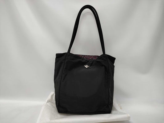BOTTEGA VENETA nylon handbag with signs of deterioration