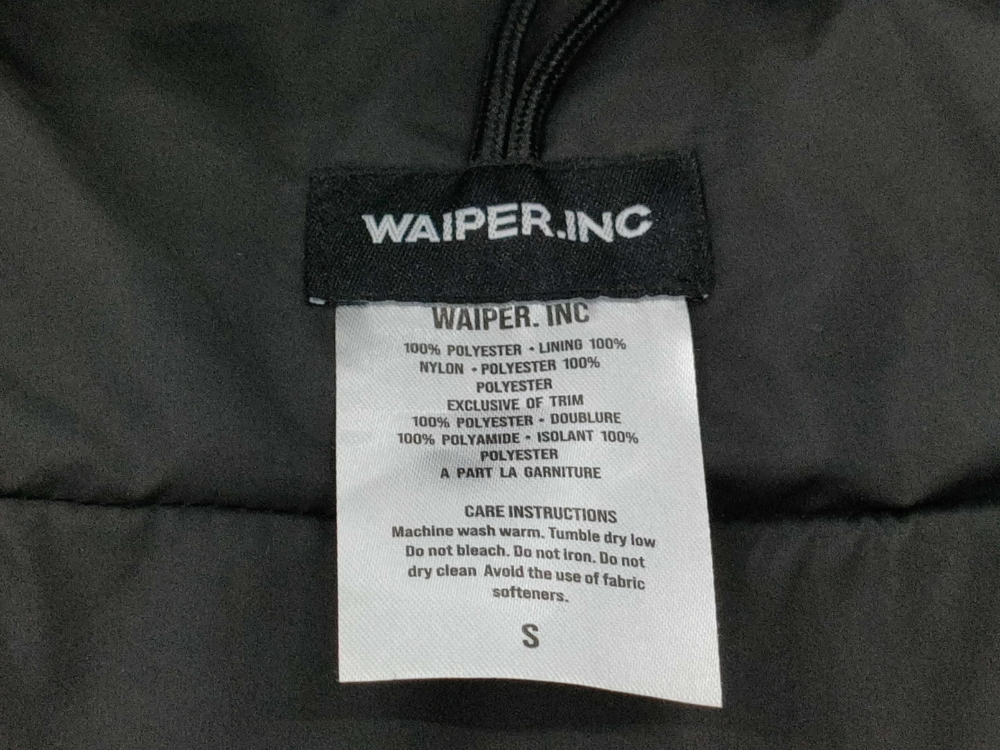 WAIPER.INC Down Jacket with Tags