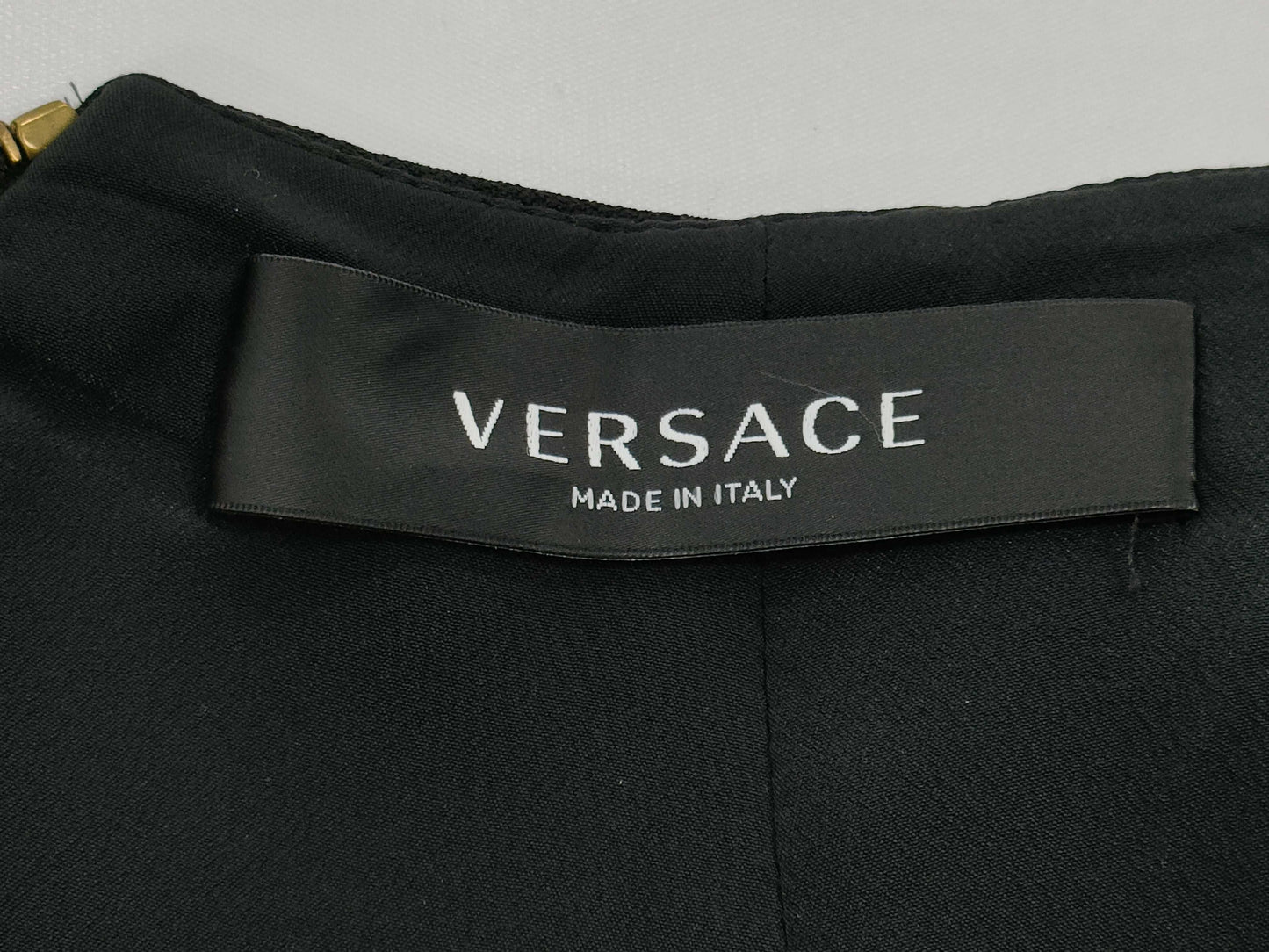 VERSACE Acetate Skirt Black Skirt