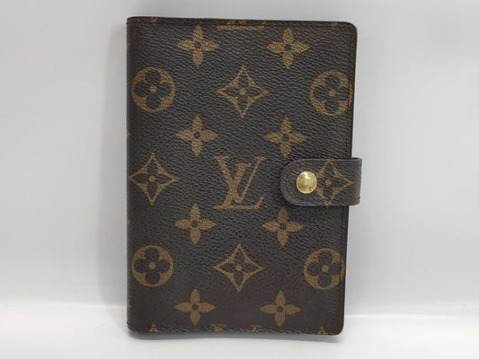 LOUIS VUITTON Monogram Agenda MM Notebook Cover