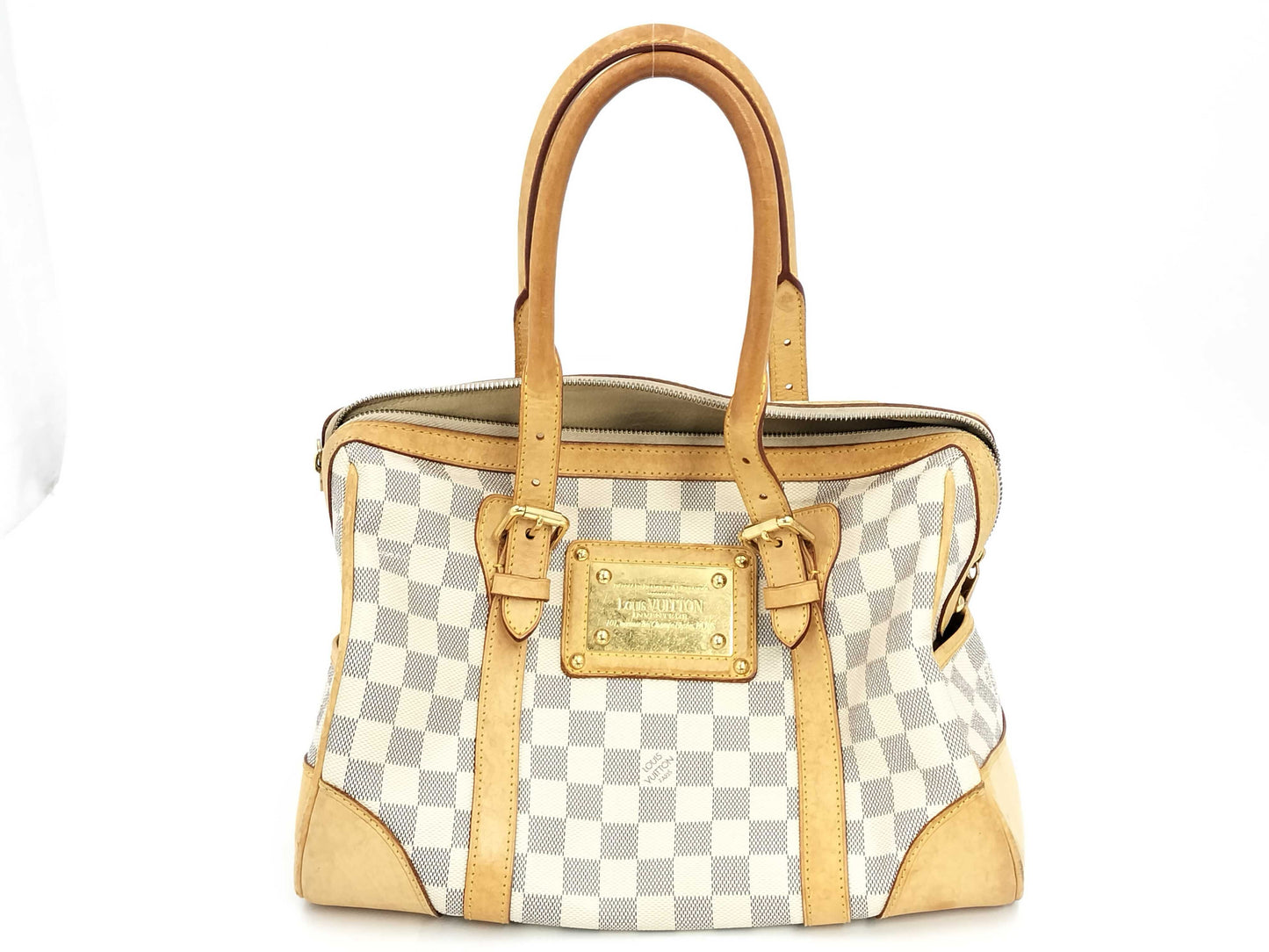 LOUIS VUITTON Damier Azure Berkeley Handbag