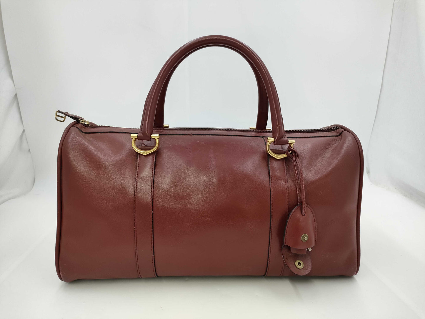 Cartier Leather Boston Bag Boston Bag