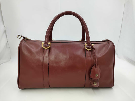 Cartier Leather Boston Bag Boston Bag