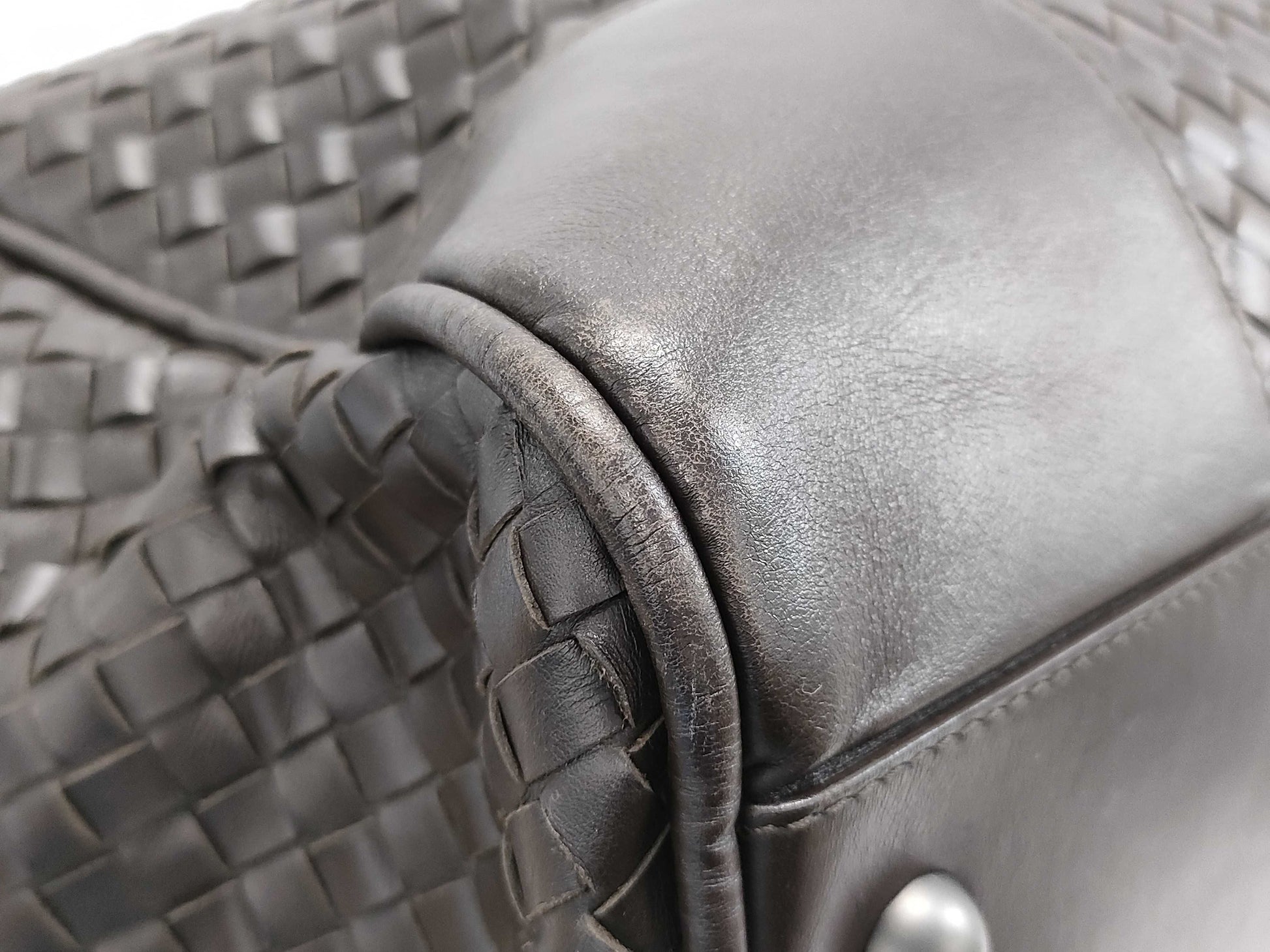 BOTTEGA VENETA Intrecciato Boston 2WAY Boston Bag