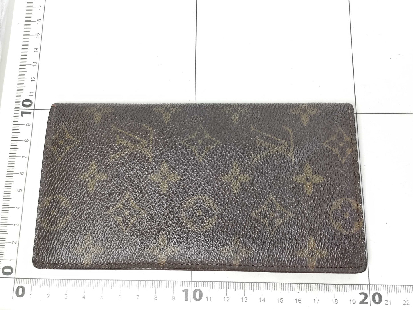 LOUIS VUITTON Monogram M61823 Porte-Valeur Carte Credit Wallet