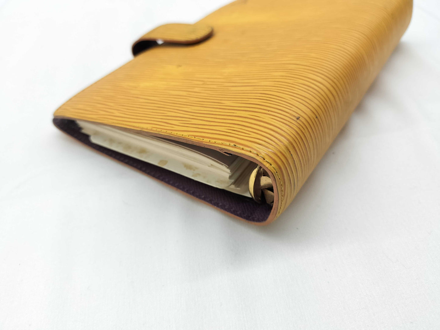 LOUIS VUITTON Epi Agenda MM Notebook Cover