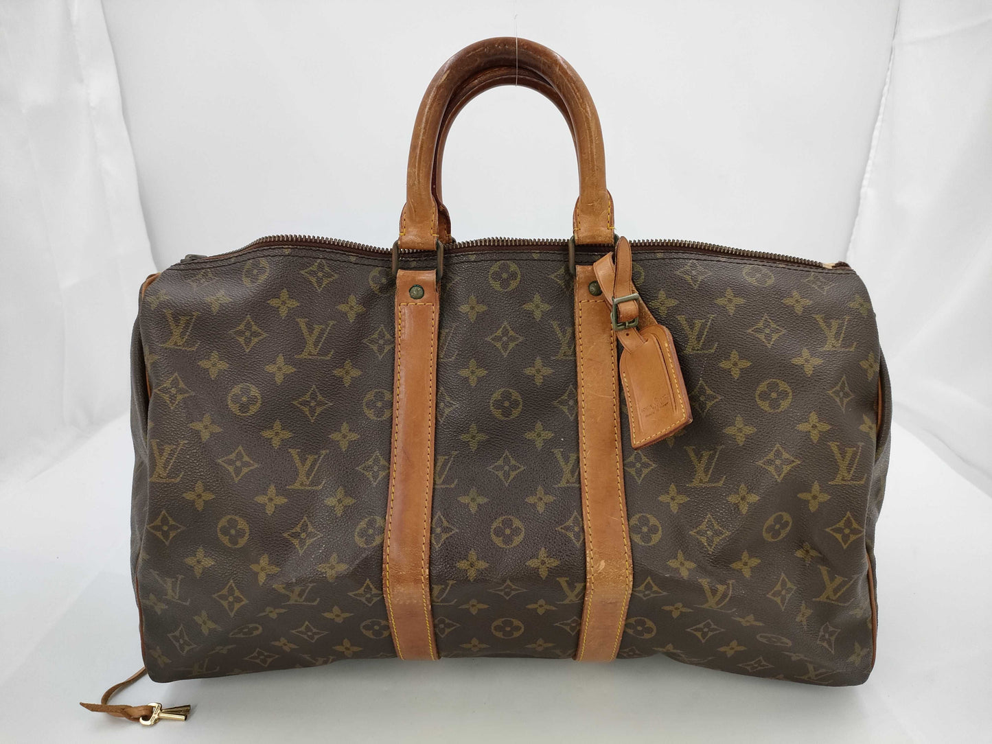 LOUIS VUITTON Monogram M41428 Keepol 45 Old Boston Bag