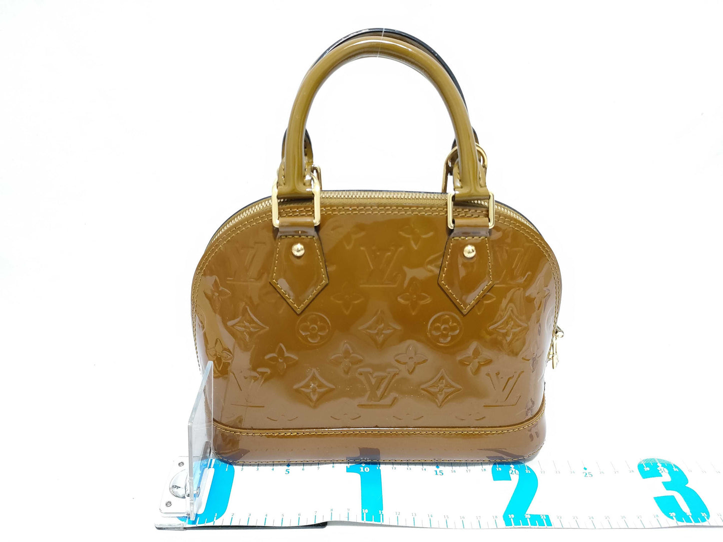 LOUIS VUITTON Vernis Alma BB Handbag