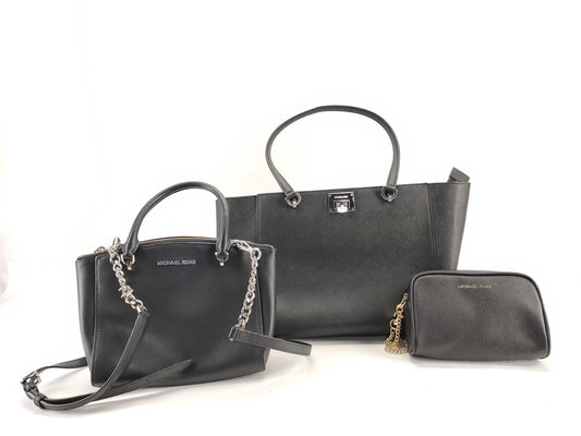 Michael Kors Tote, Chain Clutch, and 3-Piece Handbag Set