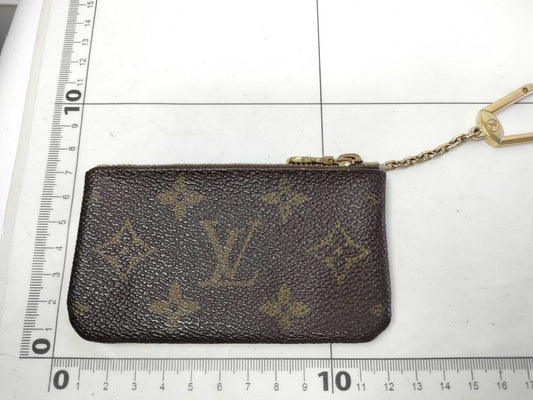 LOUIS VUITTON Monogram M62650 Pochette Cle Coin Case