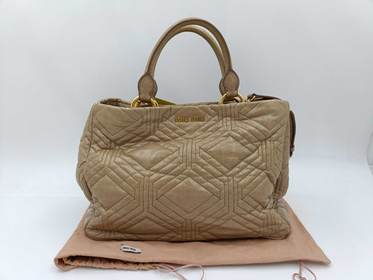 Miu Miu 2-way tote bag