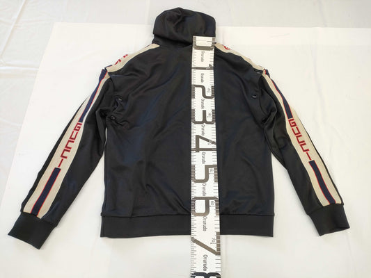 GUCCI Hooded Parka, Size S, Polyester and Cotton Top
