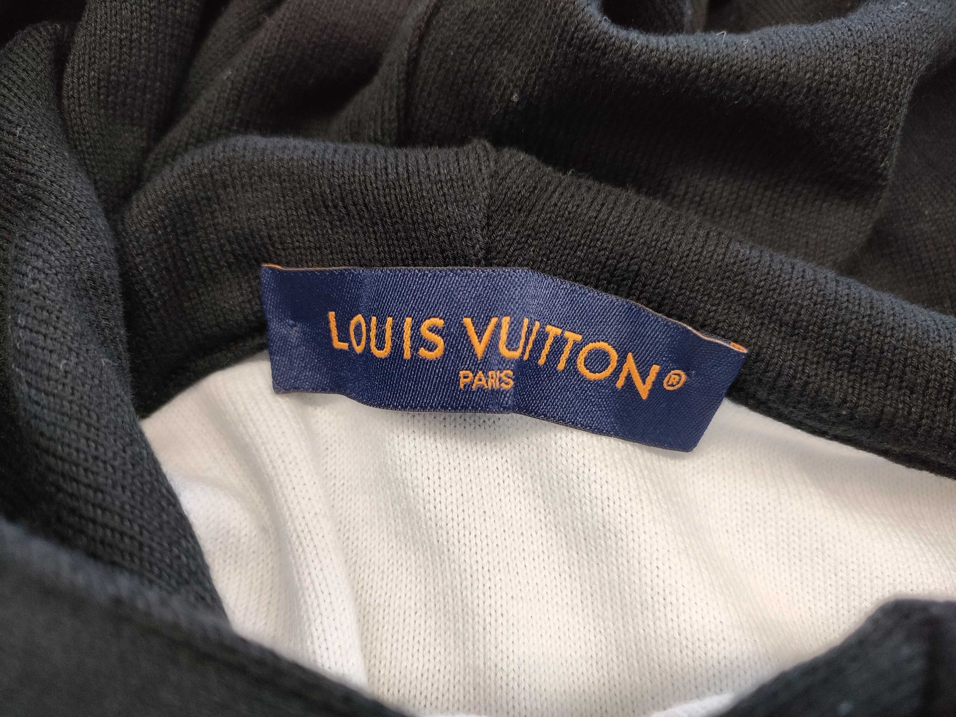LOUIS VUITTON LV Monogram Gradient Knit Hoodie XS Tops