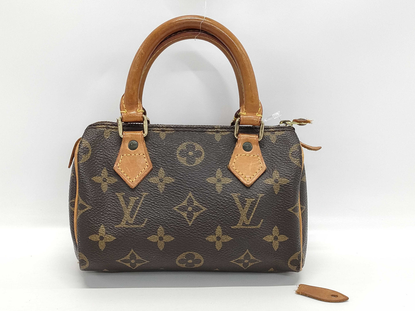 LOUIS VUITTON Monogram Nano Speedy Handbag