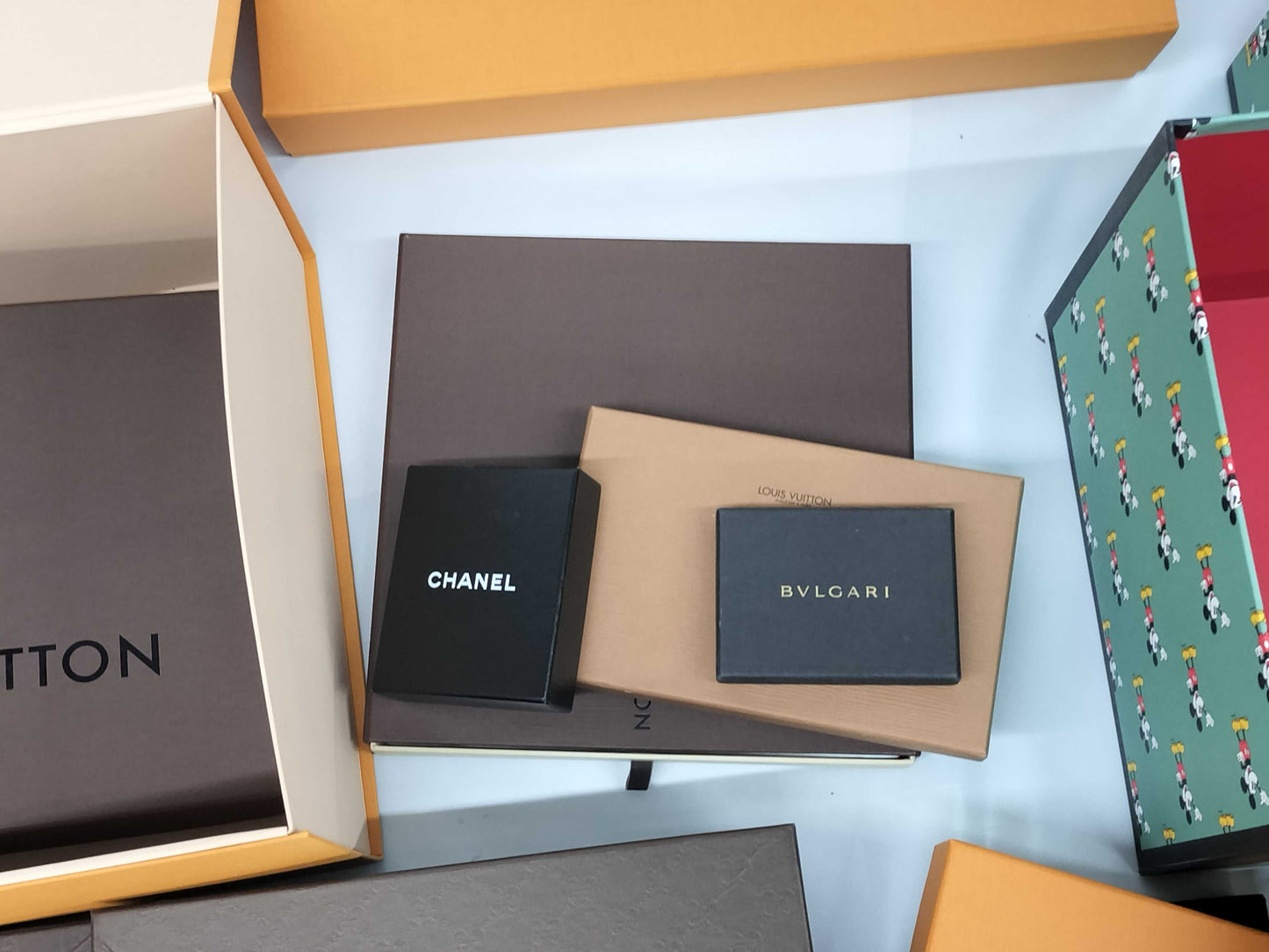 Fendi/Gucci Empty Box, Large, 1 Box, Brand Empty Box Bundle