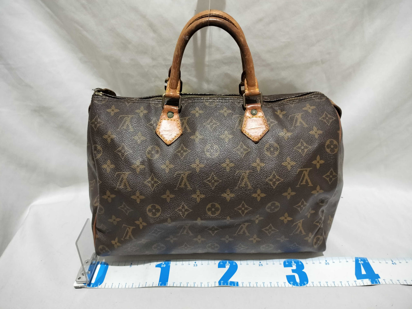 LOUIS VUITTON Monogram MM41107 Speedy 35 Boston Bag