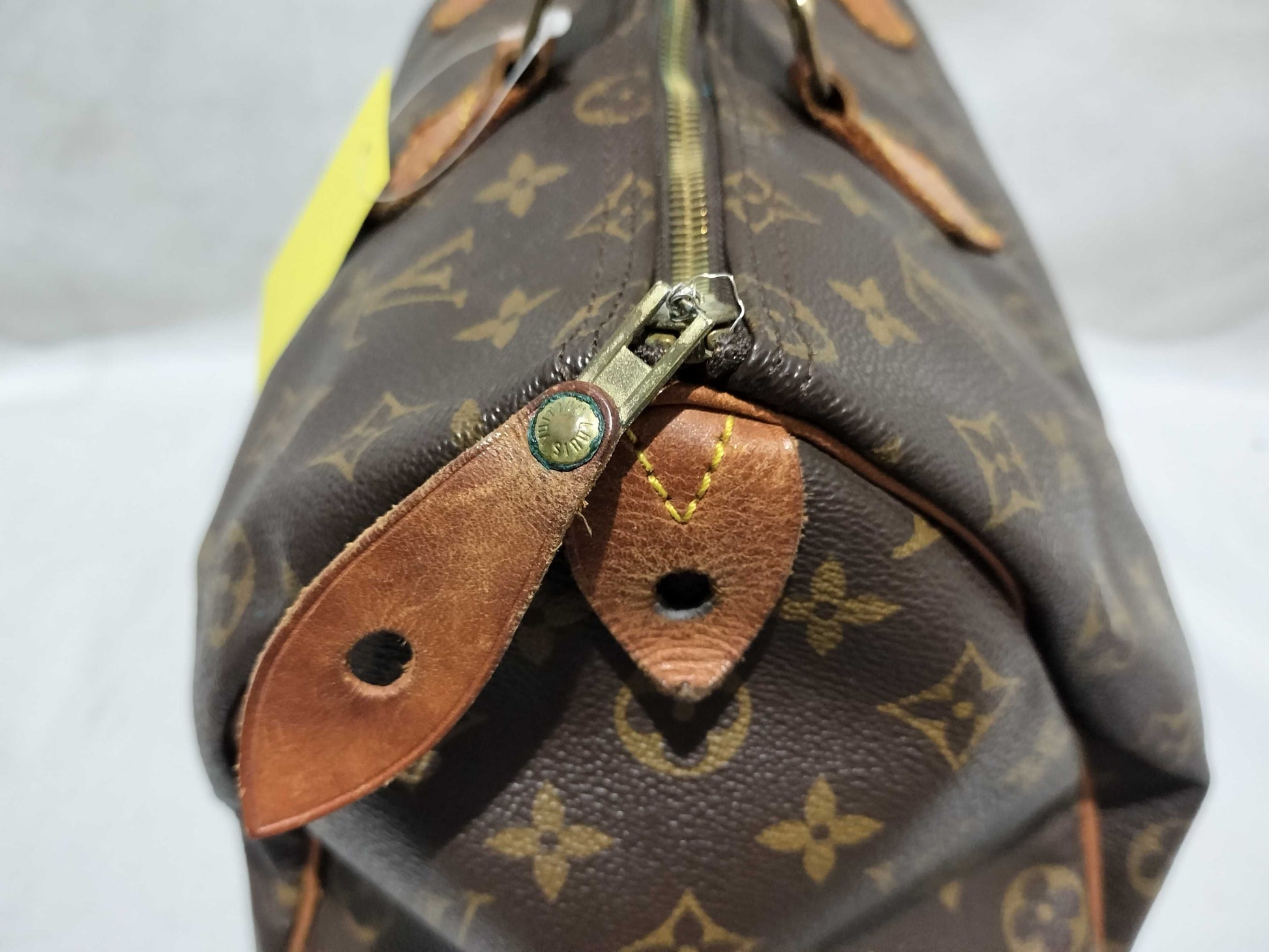LOUIS VUITTON Monogram MM41107 Speedy 35 Boston Bag