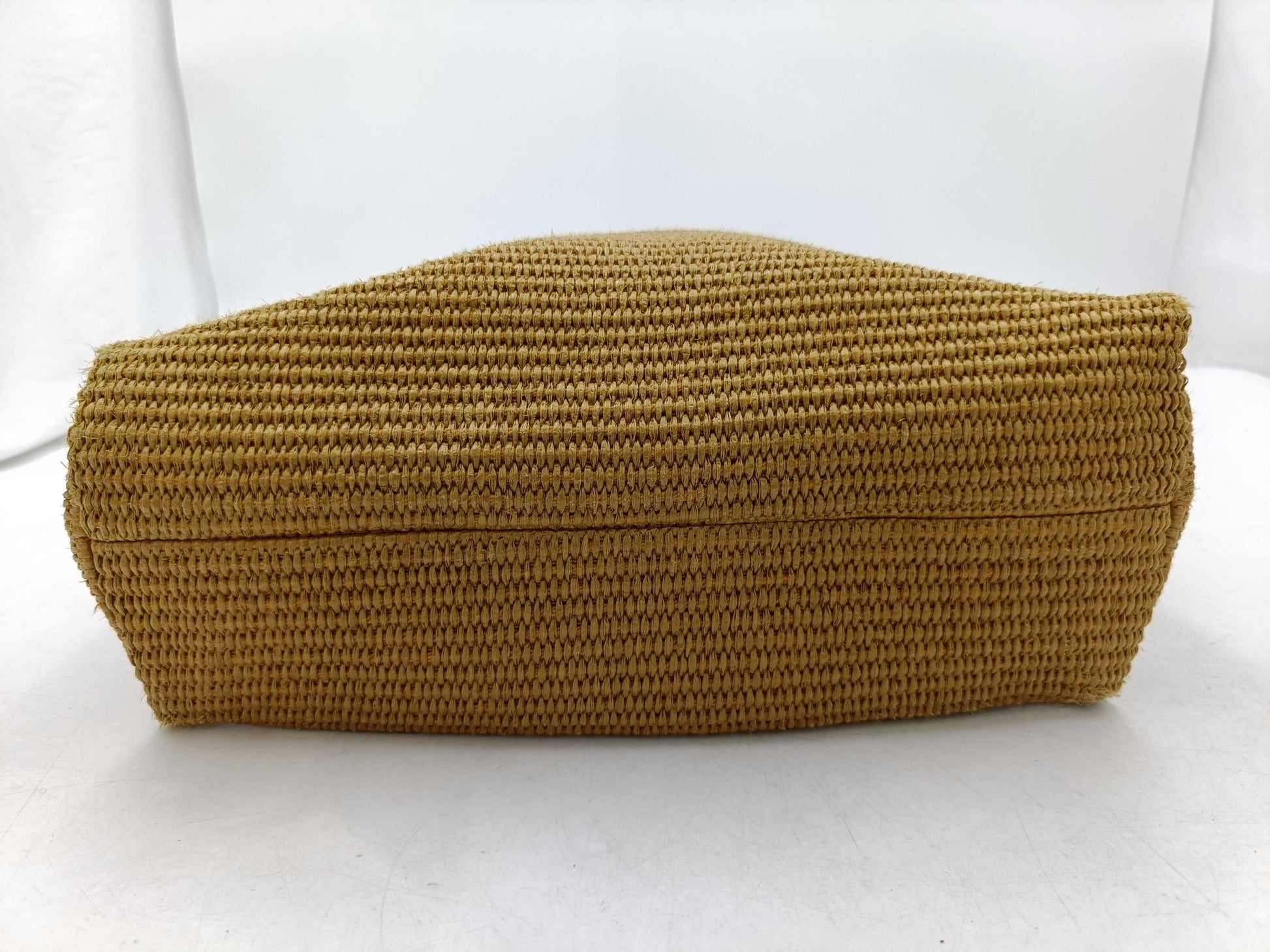 MARNI Raffia x Canvas 2-Way Tote Shoulder Bag