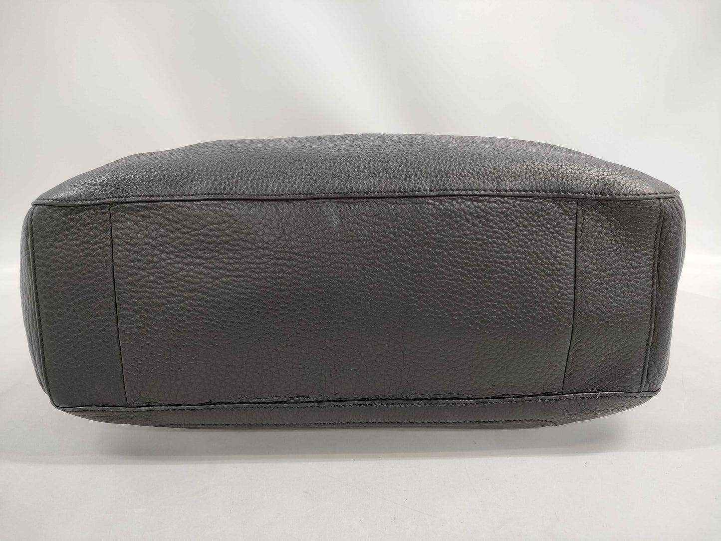 Tory Burch Leather Logo Gold Hardware Tote Bag Shoulder Bag