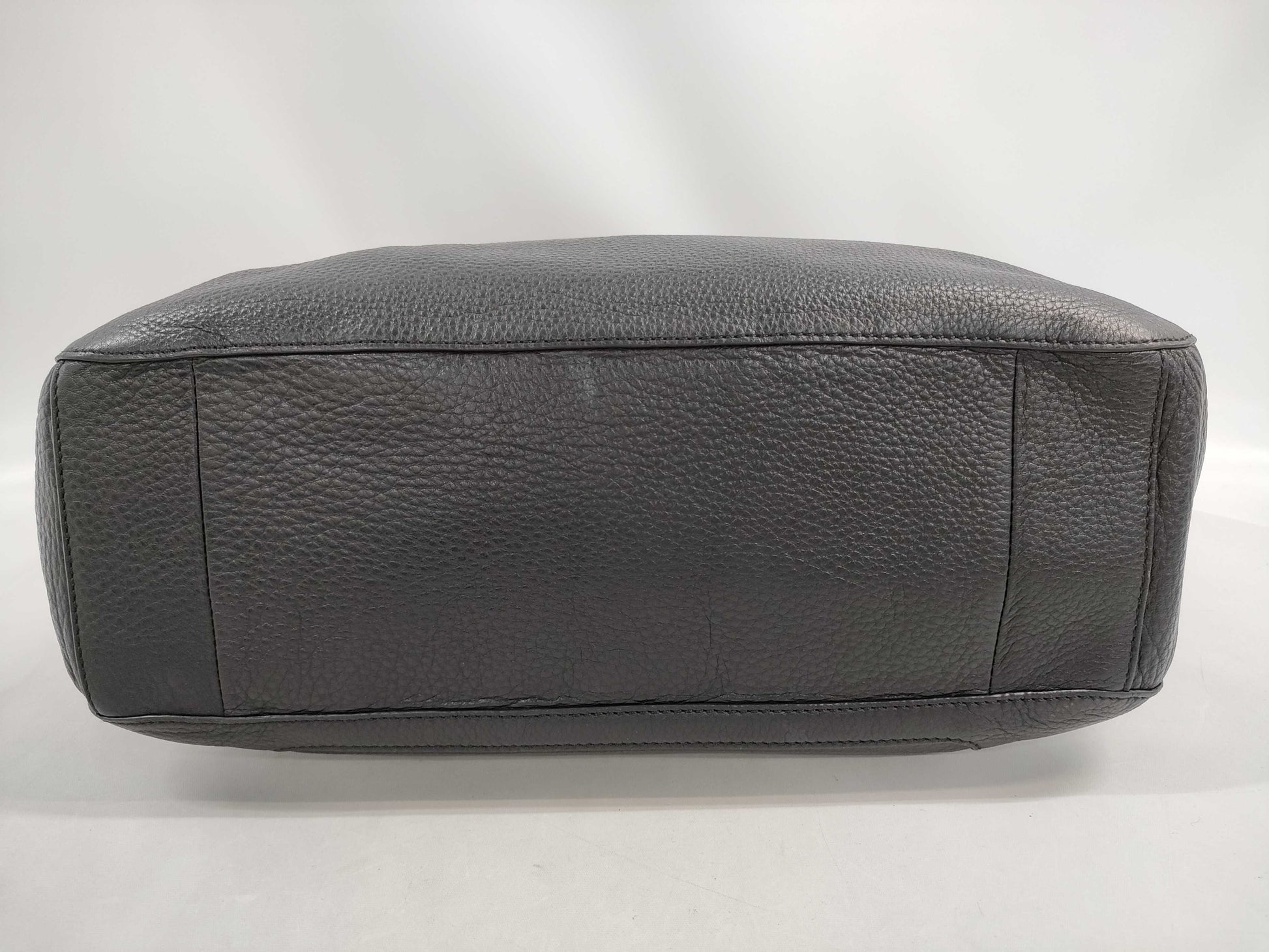 Tory Burch Leather Logo Gold Hardware Tote Bag Shoulder Bag