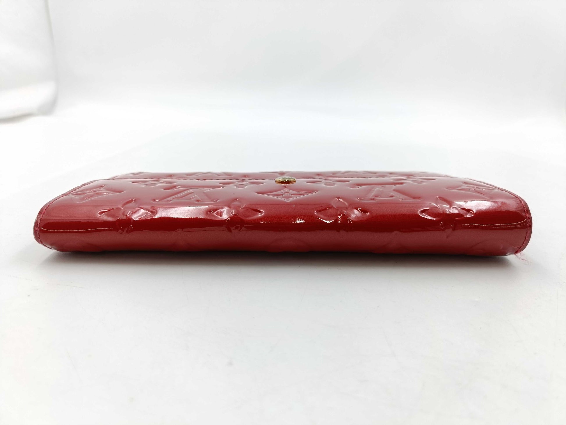 LOUIS VUITTON Vernis Portefeuille Sarah Red Wallet