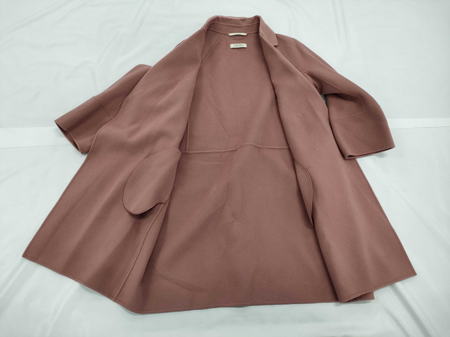 Max Mara / Pure Virgin Wool Double-Faced Coat / 100% Wool / 901610196 Coat