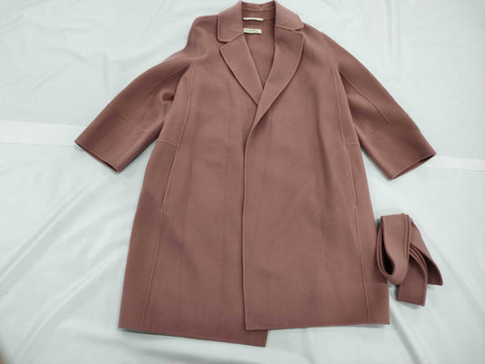 Max Mara / Pure Virgin Wool Double-Faced Coat / 100% Wool / 901610196 Coat