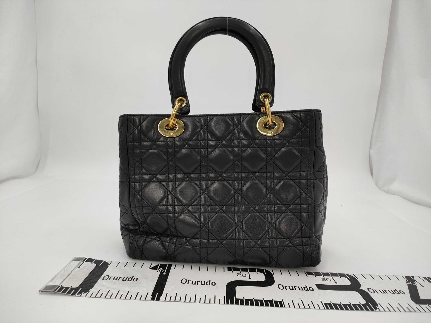 Dior Lady Dior Lambskin Handbag