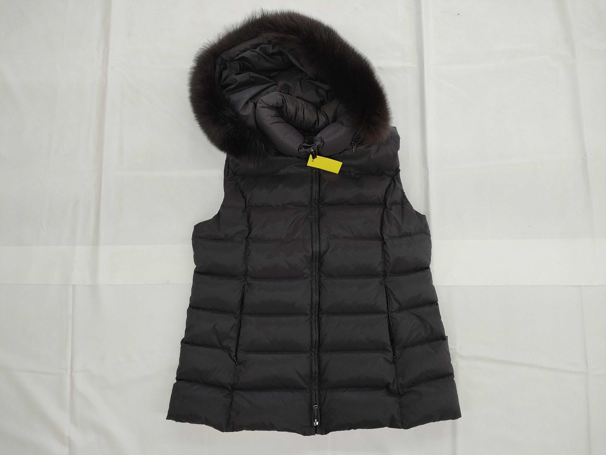 MACKINTOSH London fur-trimmed outer vest