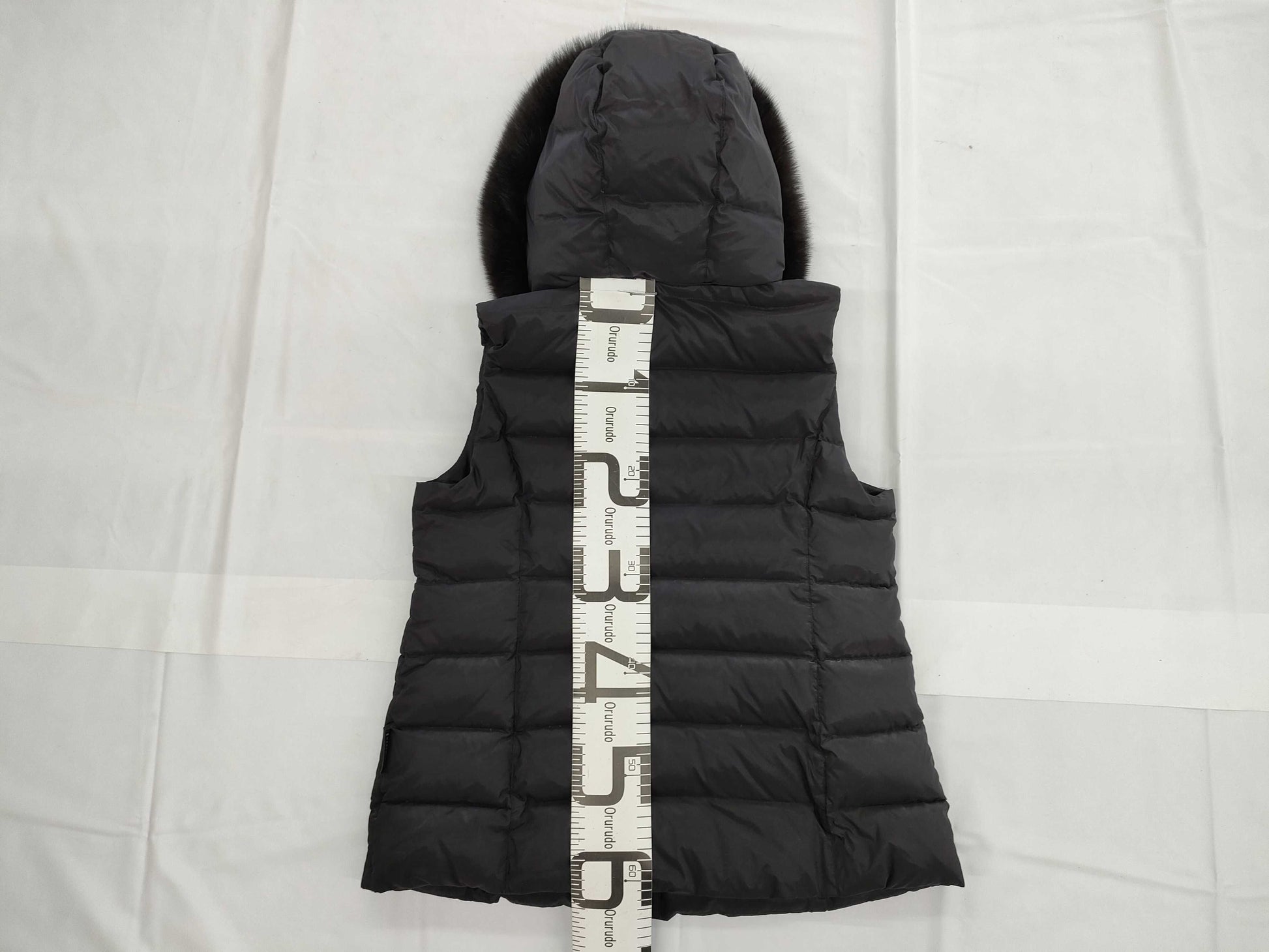 MACKINTOSH London fur-trimmed outer vest