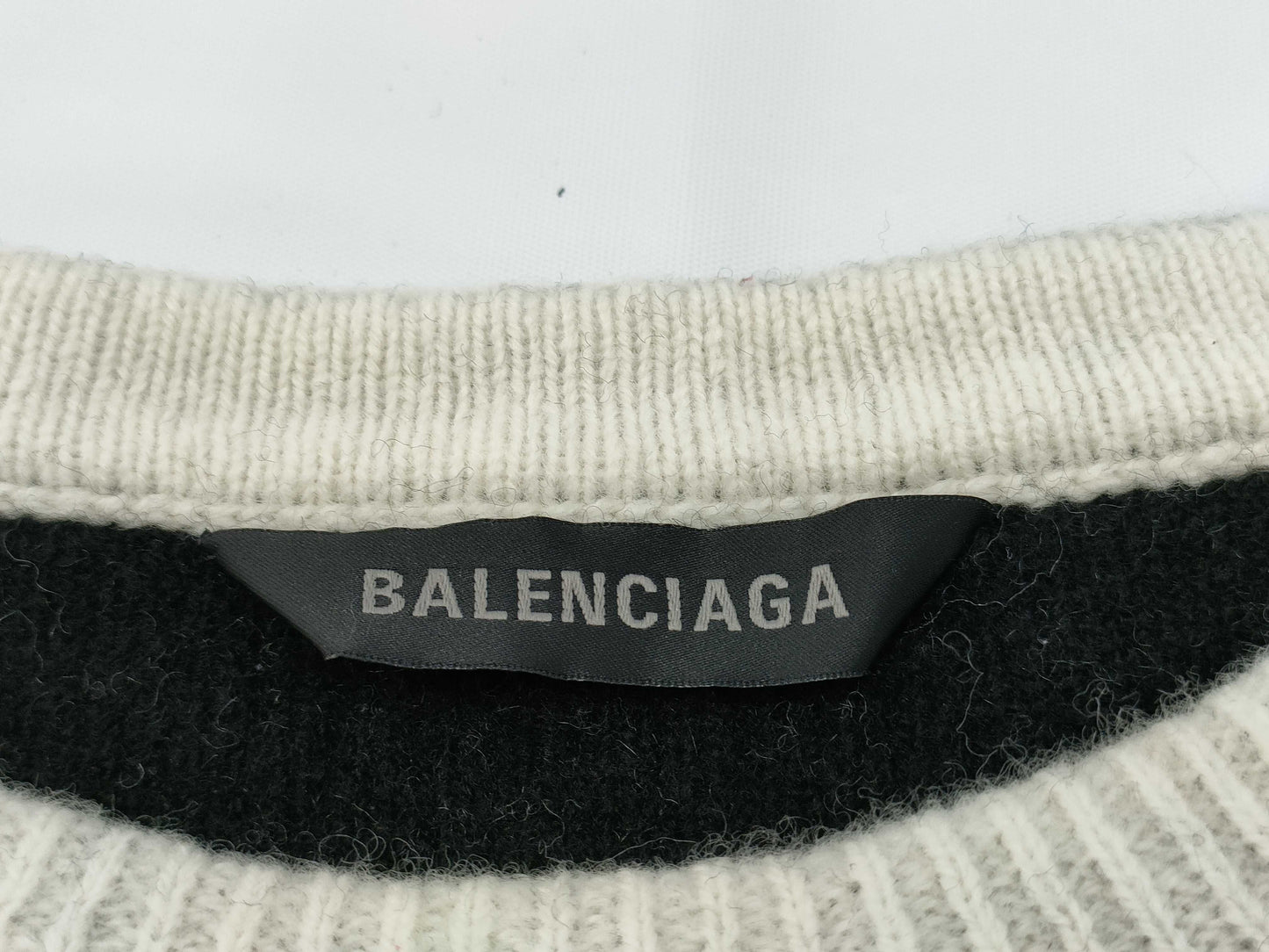BALENCIAGA Logo Sweater Top