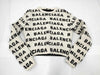 BALENCIAGA Logo Sweater Top