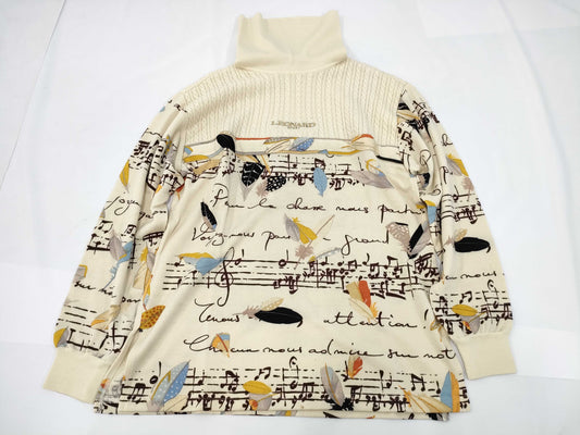 LEONARD Leonard Sport Turtleneck Top