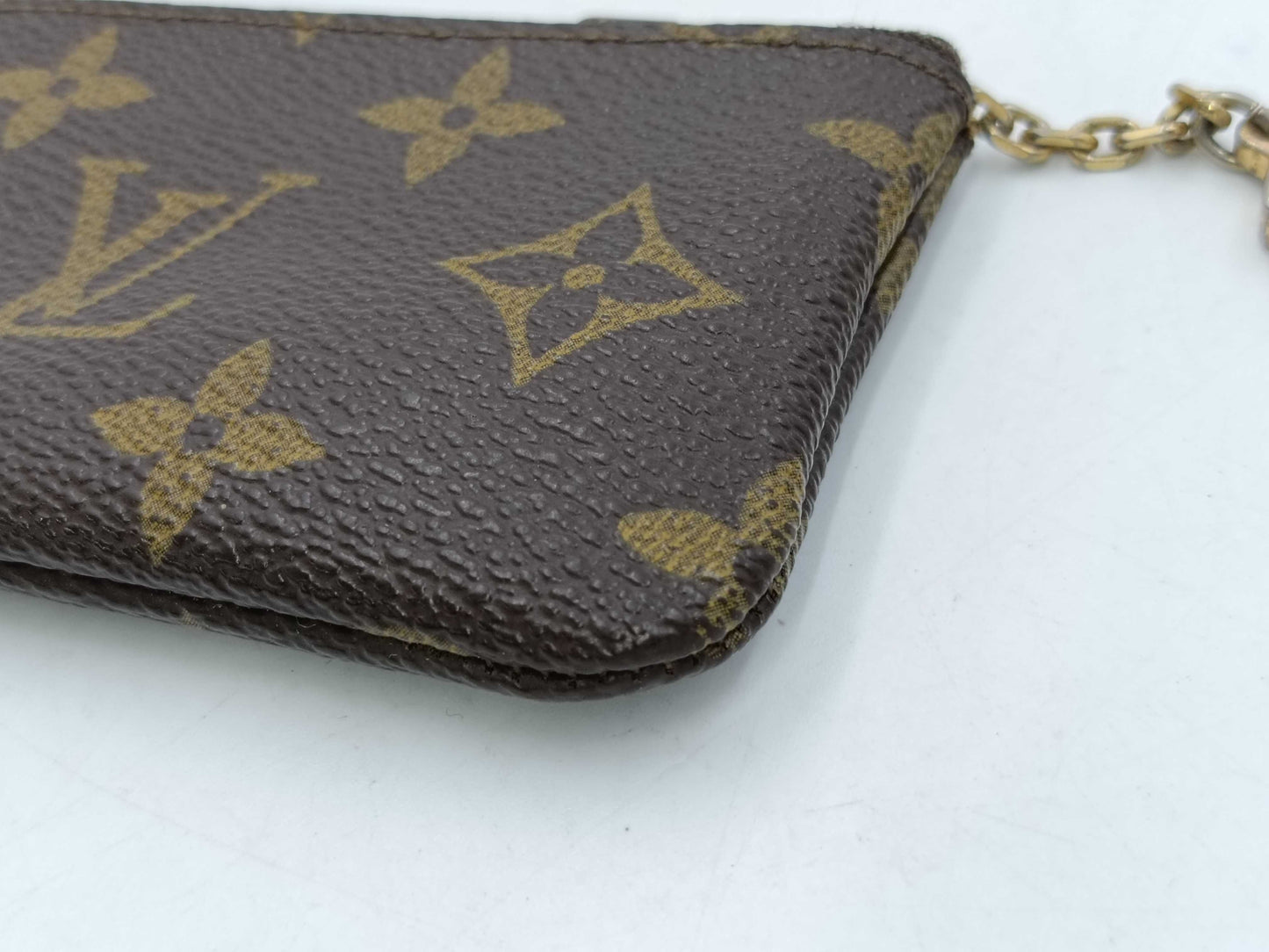 LOUIS VUITTON Monogram M62650 Pochette Cle Coin Case