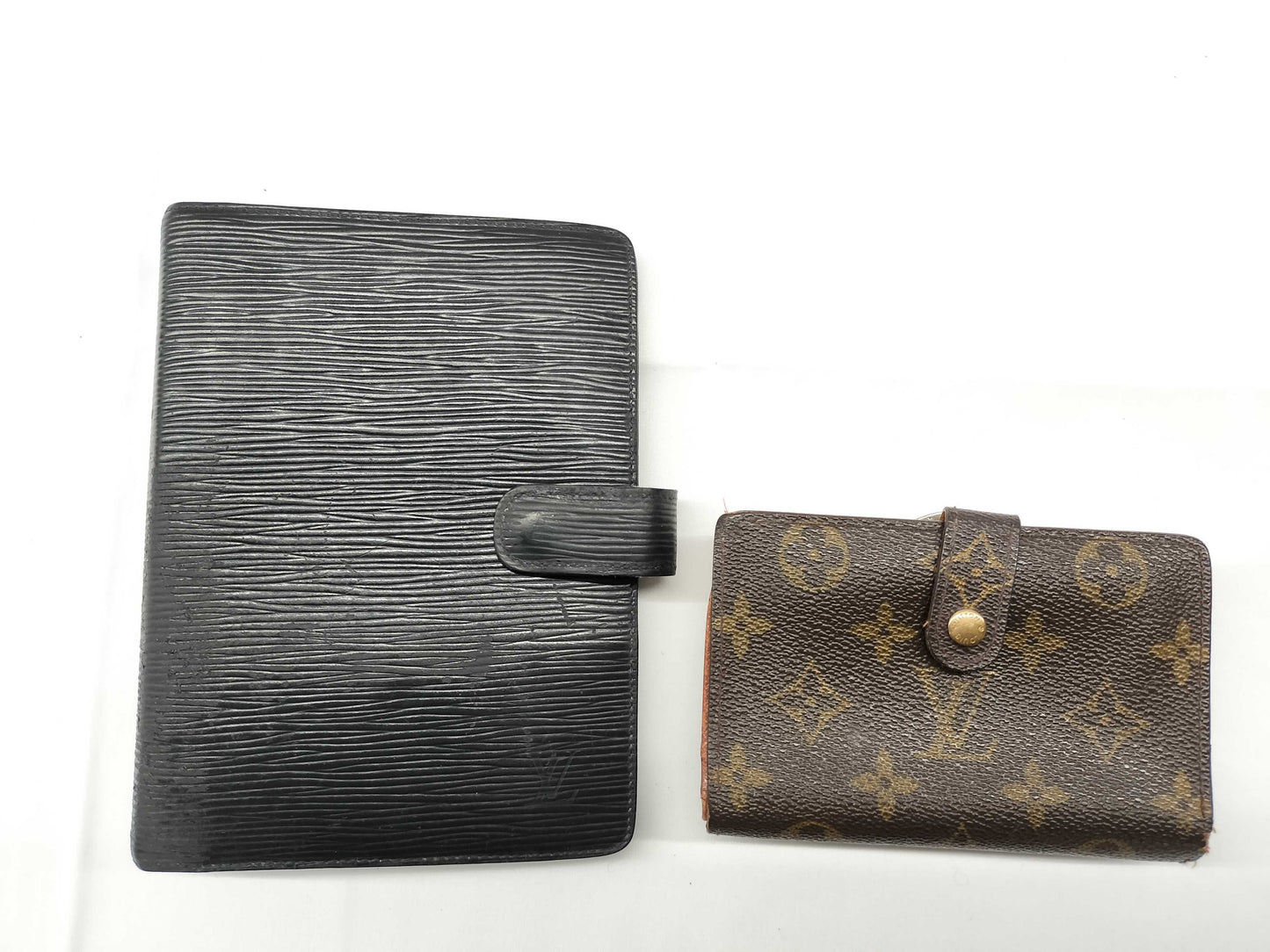 LOUIS VUITTON Monogram Viennois/Epi Agenda MM Louis Vuitton Accessory Junk 2-Piece Notebook Cover