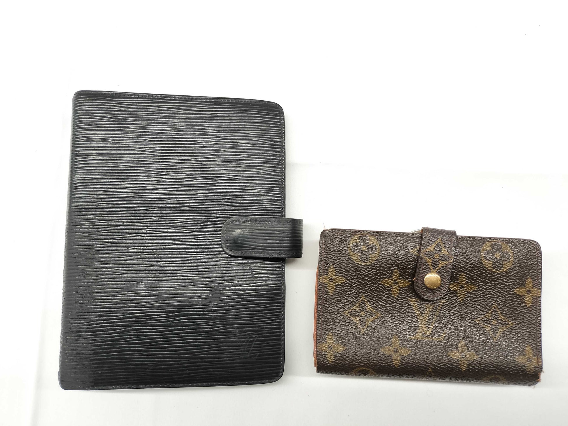 LOUIS VUITTON Monogram Viennois/Epi Agenda MM Louis Vuitton Accessory Junk 2-Piece Notebook Cover