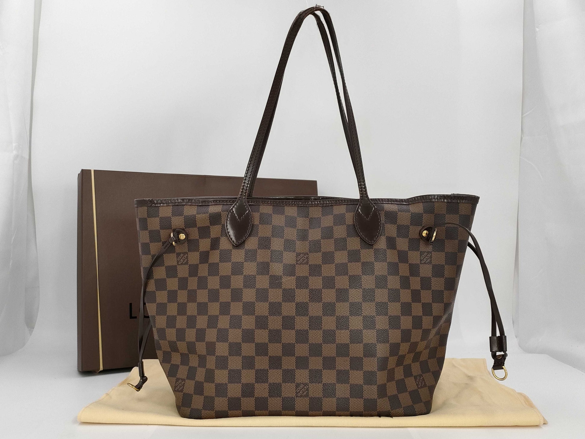 LOUIS VUITTON Damier N41357 Neverfull GM Tote Bag