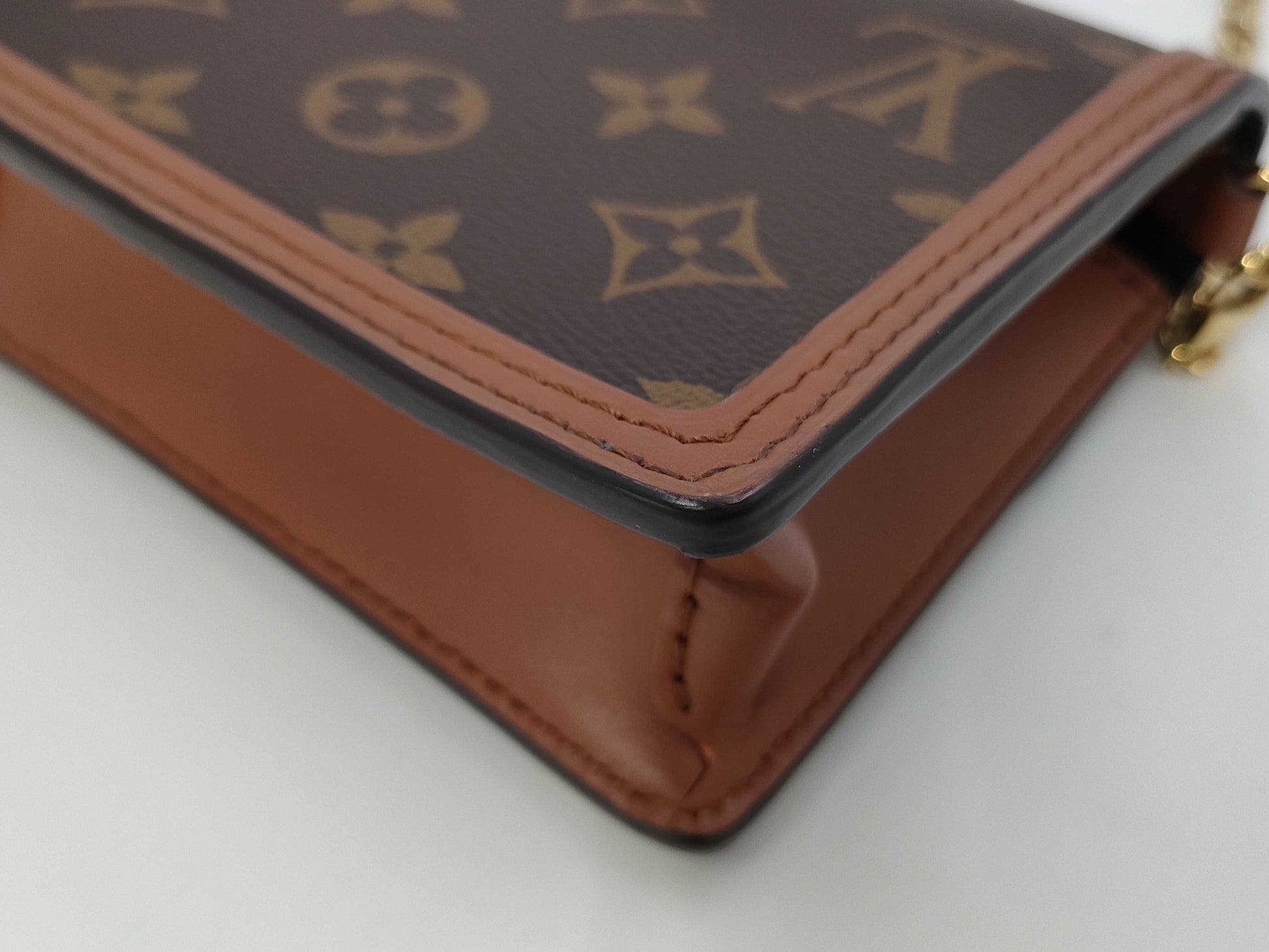 LOUIS VUITTON Monogram Reverse M82749 Pico Dauphine Shoulder Bag