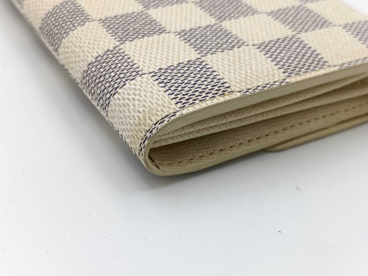 LOUIS VUITTON Damier Azur Portefeuille Sarah Wallet